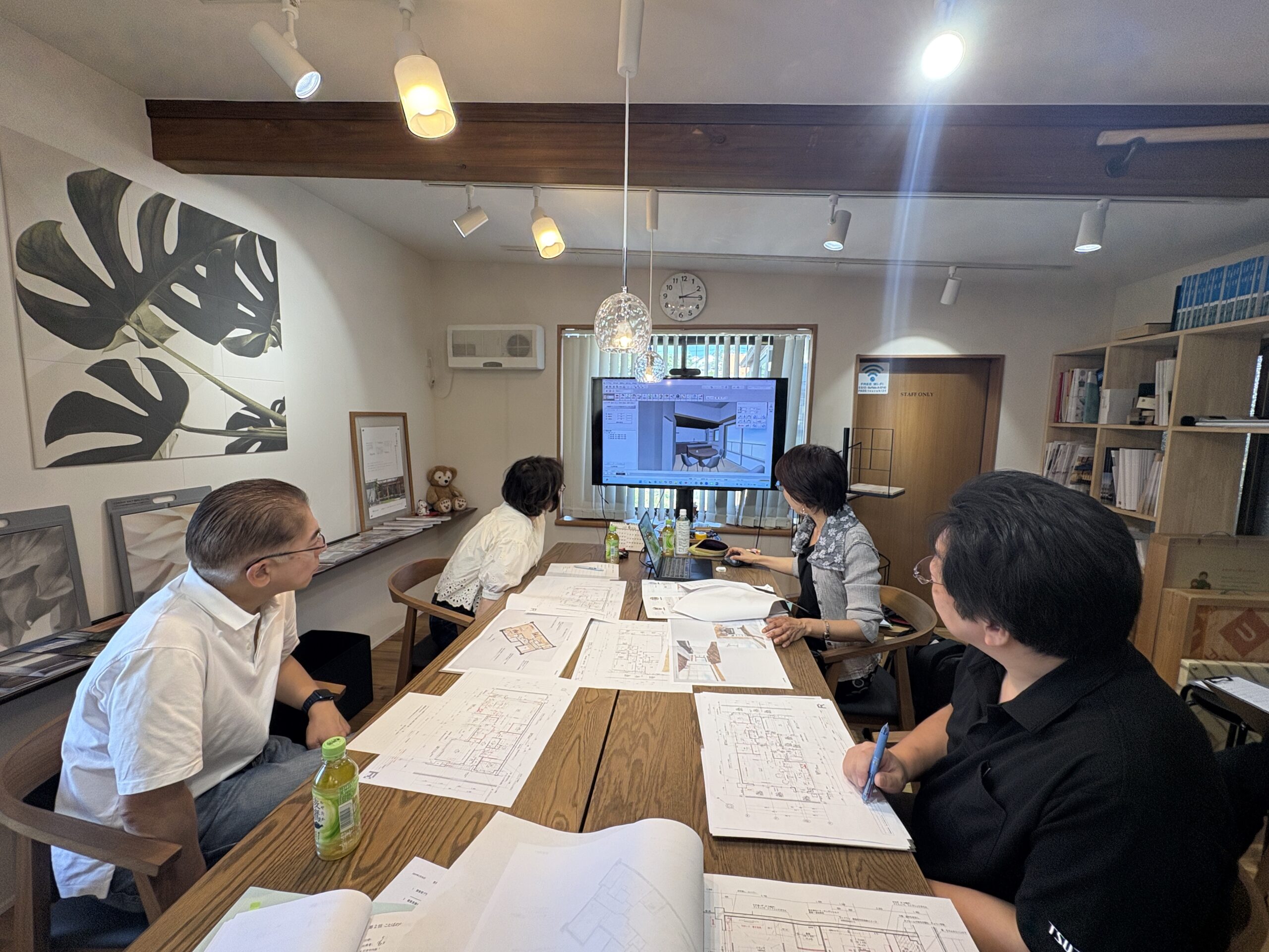 M様邸フルリノベーション ２回目建築家打ち合わせ