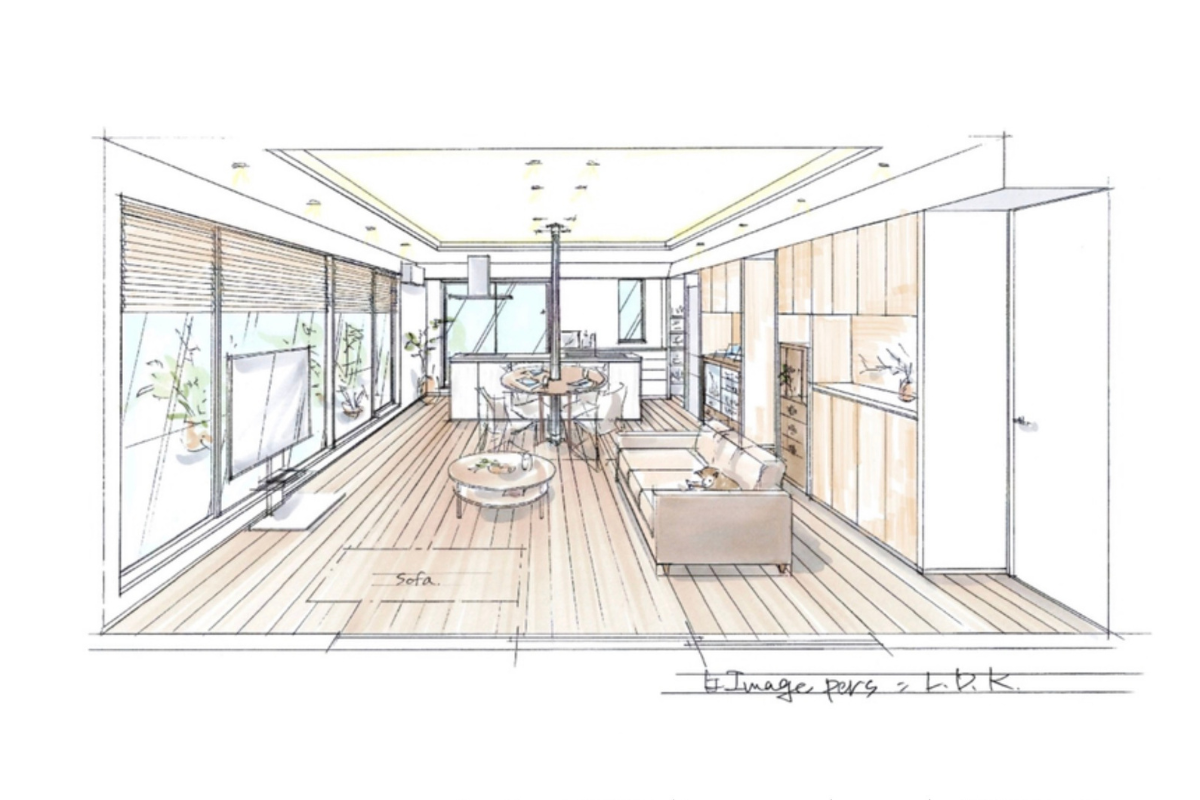 「変えられない」を、魅力に変える。Y様邸マンションリノベーション｜建築家3回目打ち合わせ