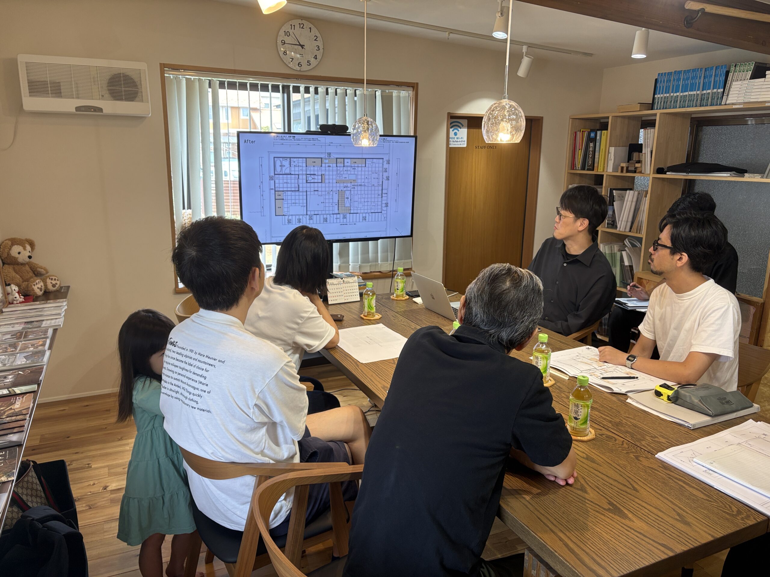 I様邸 フルリノベーション｜ご実家を二世帯住宅へ｜ 建築家2回目の打ち合わせ